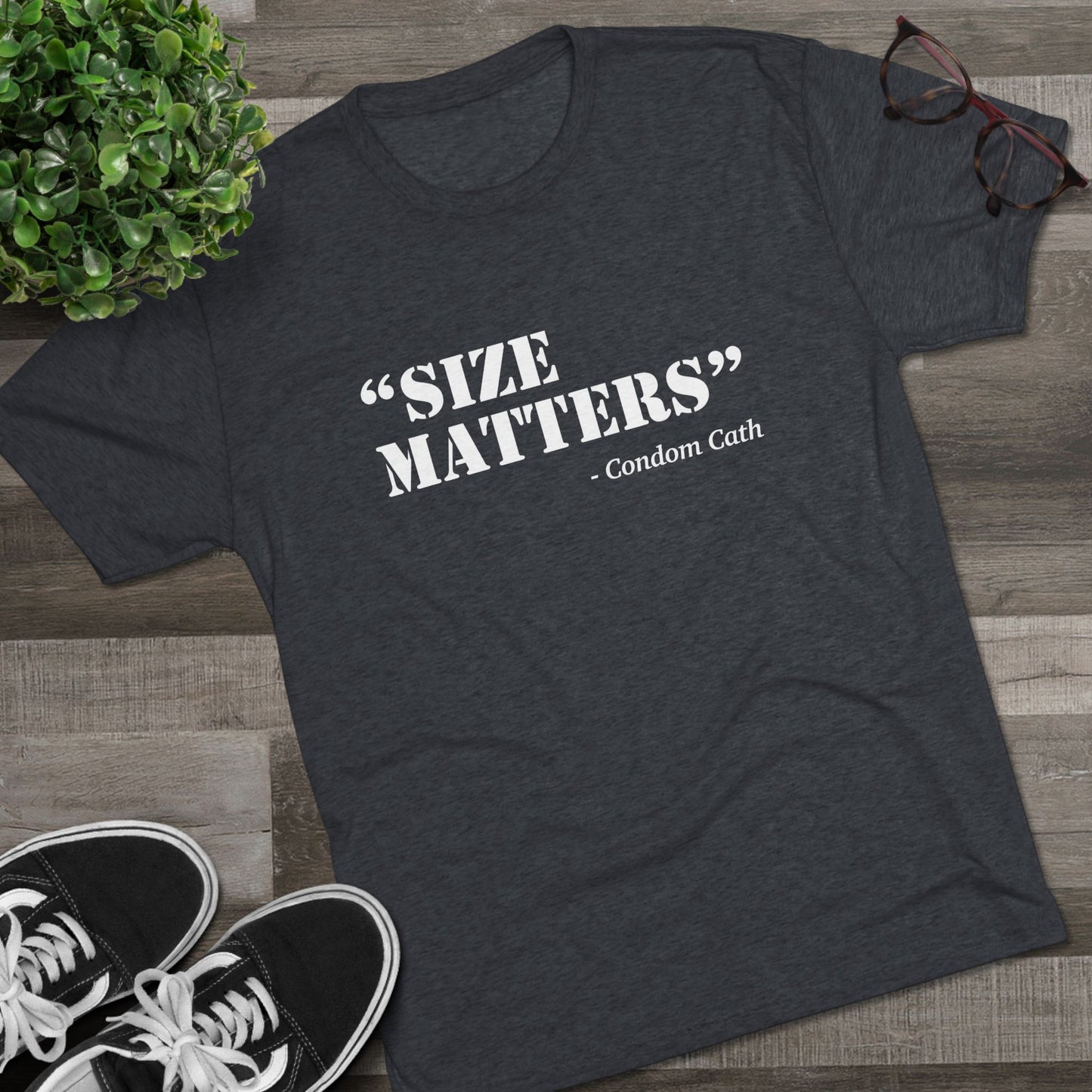 Size Matters - Condom Catheter Tee Shirt