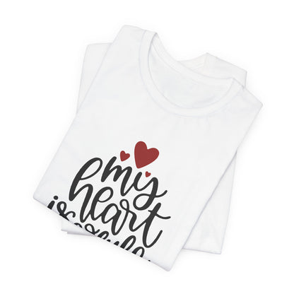 My Heart Is So Full T-Shirt — Cute Hand-Lettered Love Tee