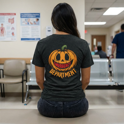Emergency Department Halloween Tee — Jack-O'-Lantern ER Shirt