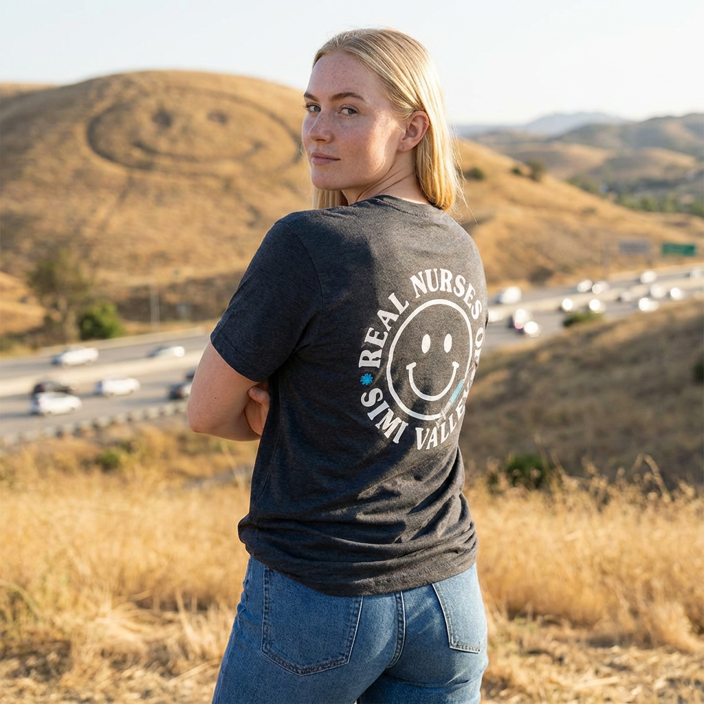 Real Nurses of Simi Valley Tee — Funny Southern California Nurse Shirt