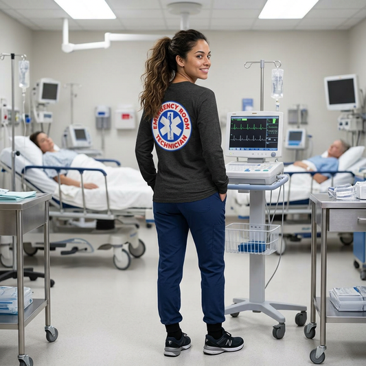 EMT National Registry Long Sleeve Tee — EMS Worker Shirt