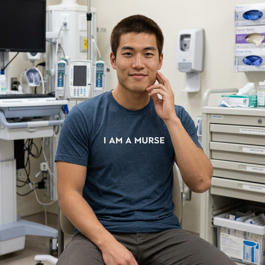 Male Nurse Gift Tee — Figs Shirt Alternative for Healthcare Workers