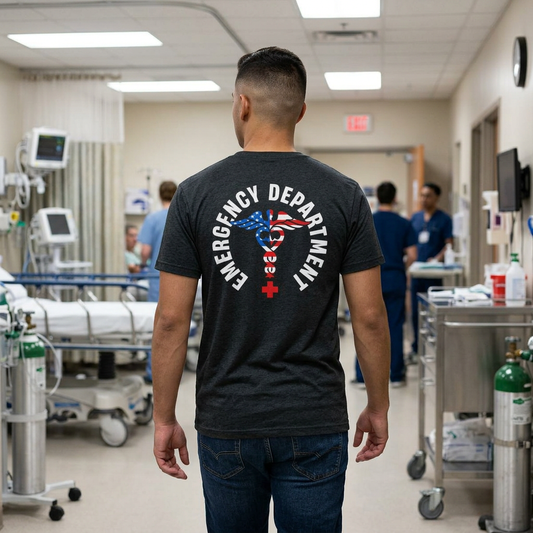 Emergency Room Nurses Crew Tee — ER Staff Shirt