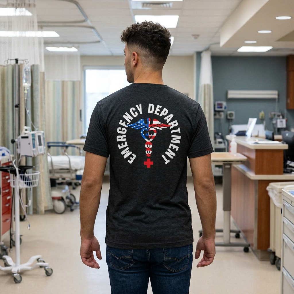Emergency Room Nurses Crew Tee — ER Staff Shirt