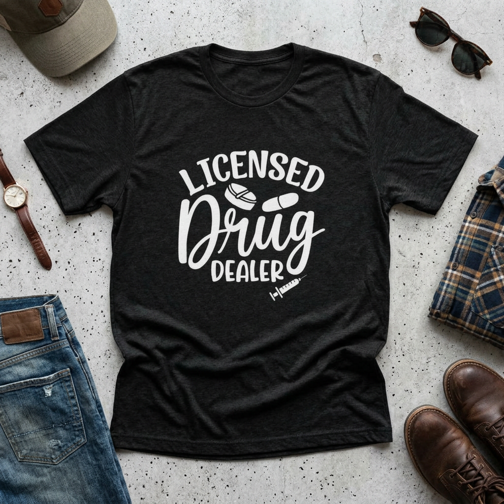 Licensed Drug Dealer - Medical Tee Shirt