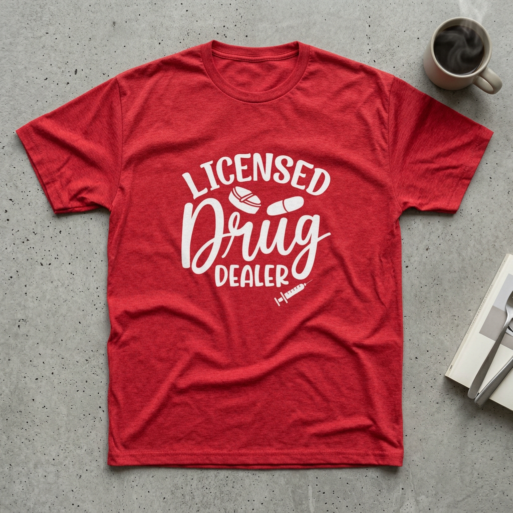 Licensed Drug Dealer - Medical Tee Shirt