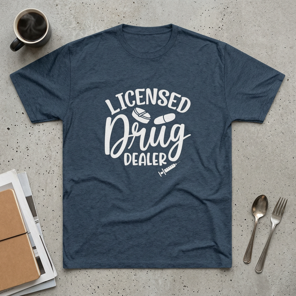 Licensed Drug Dealer - Medical Tee Shirt