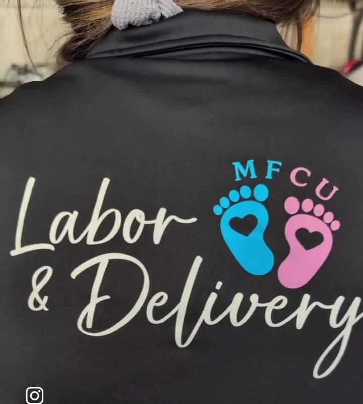 Labor and Delivery print quality close-up